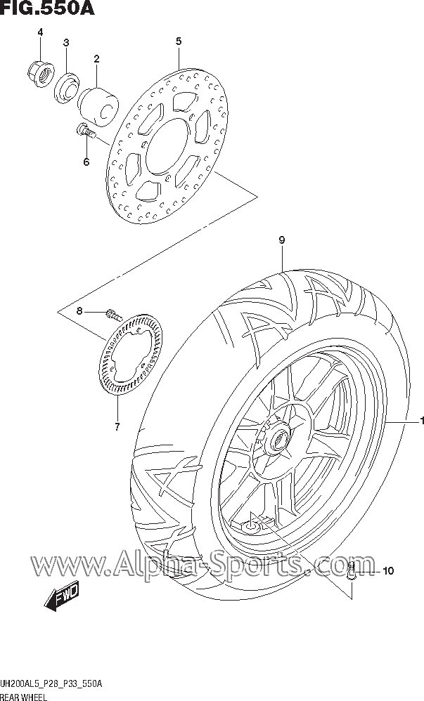 Suzuki Motorcycle OEM Parts Catalog - Alpha Sports